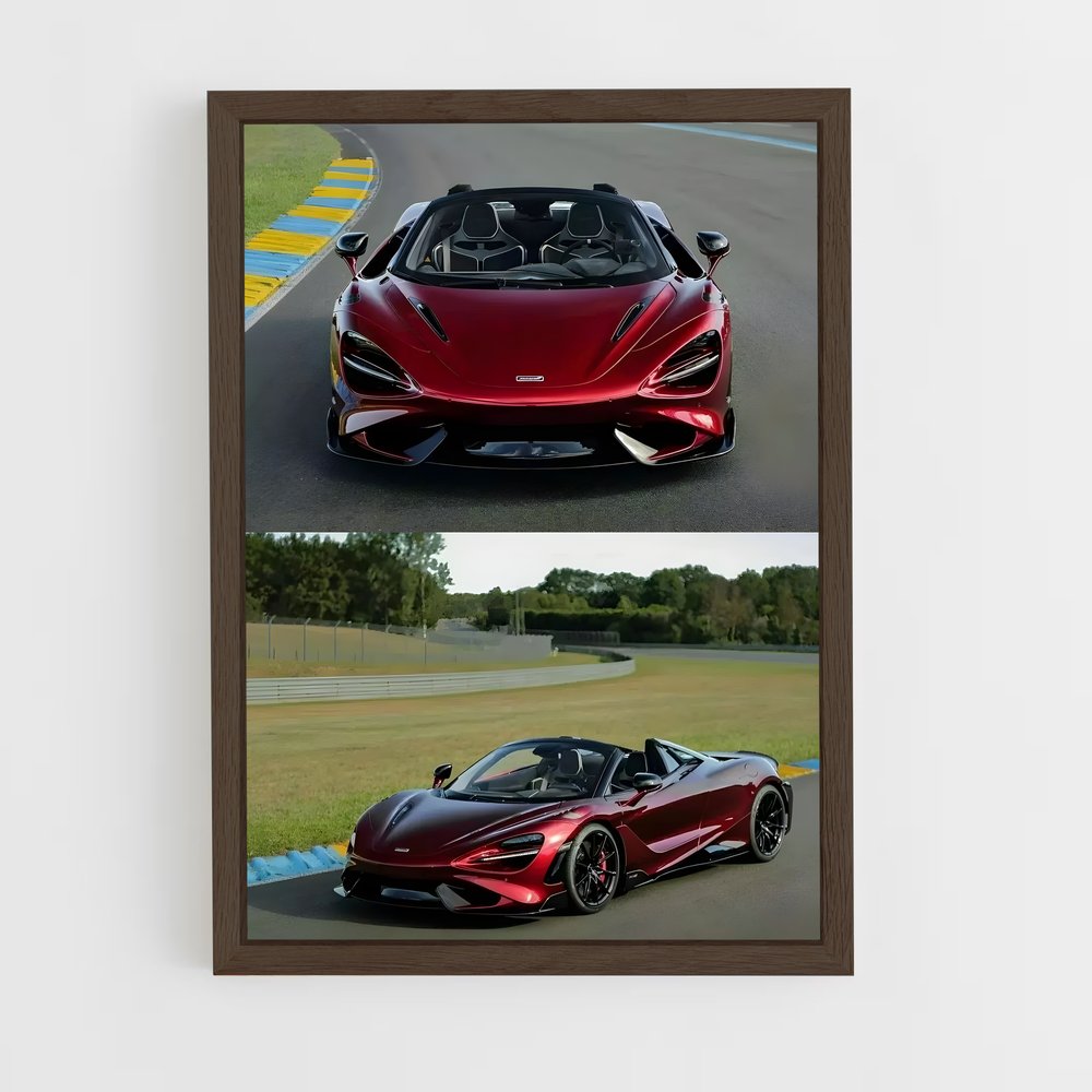 Poster magnifique lt araignée – affiche Mclaren (vue 5)